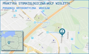 PORADNIA ORTODONTYCZNA - PRAKTYKA STOMATOLOGICZNA-WOLF WIOLETTA - UL. GOSŁAWICKA 7A,  WROCŁAW