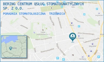 PORADNIA STOMATOLOGICZNA - BERING CENTRUM USŁUG STOMATOGNATYCZNYCH SP. Z O.O. - UL. PRUSICKA 19,  TRZEBNICA