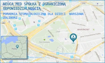 PORADNIA STOMATOLOGICZNA DLA DZIECI - ŚWIAT ZDROWIA OPERATOR MEDYCZNY SP. Z O.O - GDAŃSKA 3,  WARSZAWA ŻOLIBORZ