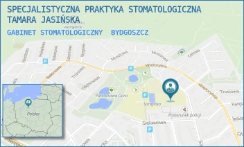 GABINET STOMATOLOGICZNY - SPECJALISTYCZNA PRAKTYKA STOMATOLOGICZNA TAMARA JASIŃSKA - SARDYNKOWA 7,  BYDGOSZCZ