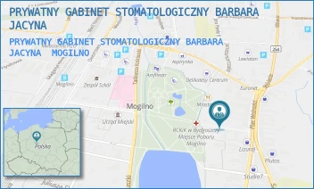 PRYWATNY GABINET STOMATOLOGICZNY BARBARA JACYNA - PRYWATNY GABINET STOMATOLOGICZNY BARBARA JACYNA - NIEPODLEGŁOŚCI 2,  MOGILNO