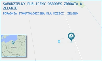 PORADNIA STOMATOLOGICZNA DLA DZIECI - SAMODZIELNY PUBLICZNY OŚRODEK ZDROWIA W ZELGNIE - NIE MA 24A,  ZELGNO