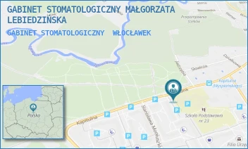 GABINET STOMATOLOGICZNY - GABINET STOMATOLOGICZNY MAŁGORZATA LEBIEDZIŃSKA - WYSPIAŃSKIEGO 3,  WŁOCŁAWEK