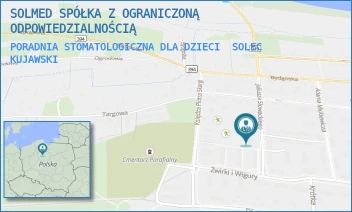 PORADNIA STOMATOLOGICZNA DLA DZIECI - SOLMED SPÓŁKA Z OGRANICZONĄ ODPOWIEDZIALNOŚCIĄ - SŁOWACKIEGO 4,  SOLEC KUJAWSKI
