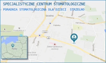 PORADNIA STOMATOLOGICZNA DLA DZIECI - "MEDYCYNA SPECJALISTYCZNA" SŁAWOMIR SUCHAR - GIMNAZJALNA 17,  STRZELNO