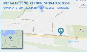 PORADNIA STOMATOLOGICZNA DLA DZIECI - "MEDYCYNA SPECJALISTYCZNA" SŁAWOMIR SUCHAR - KARD. WYSZYŃSKIEGO 2,  STRZELNO