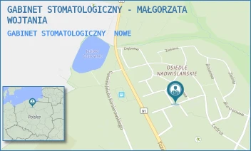 GABINET STOMATOLOGICZNY - GABINET STOMATOLOGICZNY - MAŁGORZATA WOJTANIA - ŚWIERKOWA 9,  NOWE