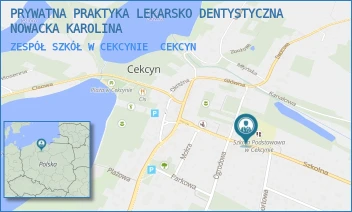 ZESPÓŁ SZKÓŁ W CEKCYNIE - PRYWATNA PRAKTYKA LEKARSKO DENTYSTYCZNA NOWACKA KAROLINA - SZKOLNA 8,  CEKCYN