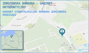 GABINET STOMATOLOGICZNY BARBARA ZDROJEWSKA - ZDROJEWSKA BARBARA - GABINET ORTODONTYCZNY - MIESZKA I 7B,  GRUDZIĄDZ