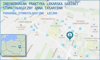 PORADNIA STOMATOLOGICZNA - INDYWIDUALNA PRAKTYKA LEKARSKA GABINET STOMATOLOGICZNY ANNA TATARCZAK - GÓRNICZA 5,  ŁĘCZNA