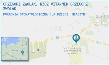 PORADNIA STOMATOLOGICZNA DLA DZIECI - GRZEGORZ ZWOLAK, NZOZ VITA-MED GRZEGORZ ZWOLAK - 50 B,  MIĄCZYN