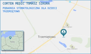 PORADNIA STOMATOLOGICZNA DLA DZIECI - CORTEN MEDIC TOMASZ SIKORA - 2,  TRZEMIĘTOWO