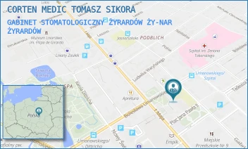 GABINET STOMATOLOGICZNY ŻYRARDÓW ŻY-NAR - CORTEN MEDIC TOMASZ SIKORA - GABRIELA NARUTOWICZA 35,  ŻYRARDÓW