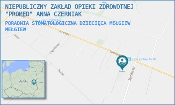 PORADNIA STOMATOLOGICZNA DZIECIĘCA MEŁGIEW - "PROMED" ANNA CZERNIAK - 19,  MEŁGIEW