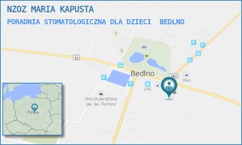 PORADNIA STOMATOLOGICZNA DLA DZIECI - NZOZ MARIA KAPUSTA - 30A,  BEDLNO