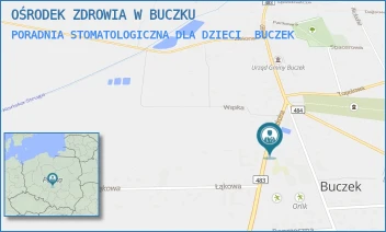 PORADNIA STOMATOLOGICZNA DLA DZIECI - OŚRODEK ZDROWIA W BUCZKU - SZKOLNA 3A,  BUCZEK