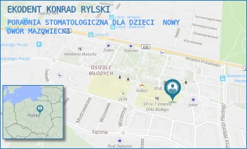 PORADNIA STOMATOLOGICZNA DLA DZIECI - EKODENT KONRAD RYLSKI - MŁODZIEŻOWA 1,  NOWY DWÓR MAZOWIECKI