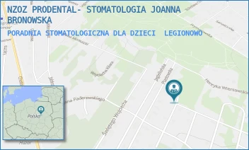 PORADNIA STOMATOLOGICZNA DLA DZIECI - NZOZ PRODENTAL- STOMATOLOGIA JOANNA BRONOWSKA - STANISŁAWA WYSPIAŃSKIEGO 1A,  LEGIONOWO