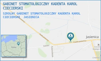 SZKOLNY GABINET STOMATOLOGICZNY KADENTA KAROL CIECIERSKI - GABINET STOMATOLOGICZNY KADENTA KAROL CIECIERSKI - PAWŁA JASIENICY 23,  JASIENICA