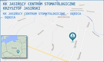 KK JASIŃSCY CENTRUM STOMATOLOGICZNE - DĘBICA - KK JASIŃSCY CENTRUM STOMATOLOGICZNE KRZYSZTOF JASIŃSKI - UL. OGRODOWA 22,  DĘBICA
