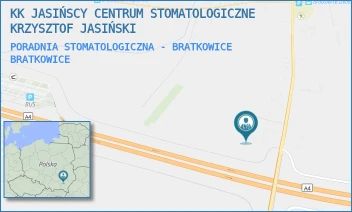 PORADNIA STOMATOLOGICZNA - BRATKOWICE - KK JASIŃSCY CENTRUM STOMATOLOGICZNE KRZYSZTOF JASIŃSKI - BRATKOWICE 398,  BRATKOWICE