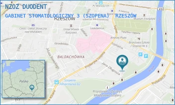 GABINET STOMATOLOGICZNY 3 (SZOPENA) - NZOZ DUODENT - UL. FRYDERYKA SZOPENA 13,  RZESZÓW