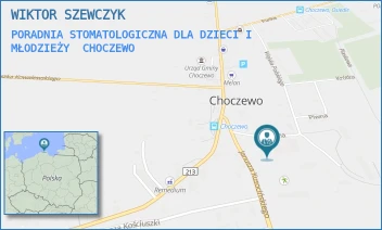 PORADNIA STOMATOLOGICZNA DLA DZIECI I MŁODZIEŻY - WIKTOR SZEWCZYK - UL. SZKOLNA 2,  CHOCZEWO