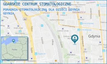 PORADNIA STOMATOLOGICZNA DLA DZIECI GDYNIA - GDAŃSKIE CENTRUM STOMATOLOGICZNE - UL. OBROŃCÓW WYBRZEŻA 11, GDYNIA