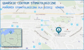 PORADNIA STOMATOLOGICZNA DLA DZIECI - GDAŃSKIE CENTRUM STOMATOLOGICZNE - UL. ZYGMUNTA NOSKOWSKIEGO 17A,  GDAŃSK