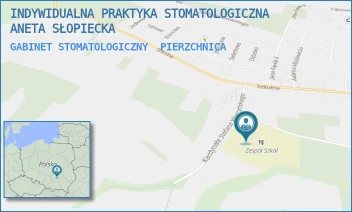 GABINET STOMATOLOGICZNY - INDYWIDUALNA PRAKTYKA STOMATOLOGICZNA ANETA SŁOPIECKA - KARDYNAŁA STEFANA WYSZYŃSKIEGO 5,  PIERZCHNICA