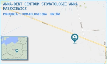 PORADNIA STOMATOLOGICZNA - ANNA-DENT CENTRUM STOMATOLOGII ANNA MASZKIEWICZ - KIELECKA 169,  MNIÓW