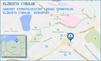 GABINET STOMATOLOGICZNY LEKARZ STOMATOLOG ELŻBIETA CYBULAK - ELŻBIETA CYBULAK - MONIUSZKI 3,  BISKUPIEC