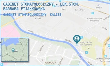 GABINET STOMATOLOGICZNY - GABINET STOMATOLOGICZNY - LEK.STOM. BARBARA FIJAŁKOWSKA - DŁUGOSZA 14,  KALISZ