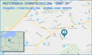PORADNIA STOMATOLOGICZNA - PRZYCHODNIA STOMATOLOGICZNA "DENT-IM" - HARCERSKA 3,  POZNAŃ-NOWE MIASTO
