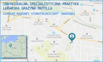 SZKOLNY GABINET STOMATOLOGICZNY - INDYWIDUALNA SPECJALISTYCZNA PRAKTYKA LEKARSKA GRAŻYNA MATYLLA - OS.MIELŻYŃSKIEGO 3A,  SWARZĘDZ