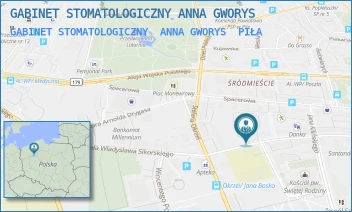 GABINET STOMATOLOGICZNY  ANNA GWORYS - GABINET STOMATOLOGICZNY ANNA GWORYS - SIKORSKIEGO 18,  PIŁA