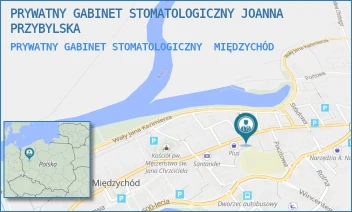 PRYWATNY GABINET STOMATOLOGICZNY - PRYWATNY GABINET STOMATOLOGICZNY JOANNA PRZYBYLSKA - 17 STYCZNIA 92,  MIĘDZYCHÓD