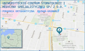 PORADNIA ORTODONTYCZNA - UNIWERSYTECKIE CENTRUM STOMATOLOGII I MEDYCYNY SPECJALISTYCZNEJ SP. Z O.O. - BUKOWSKA 70,  POZNAŃ-GRUNWALD