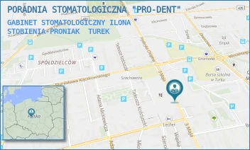 GABINET STOMATOLOGICZNY ILONA STOBIENIA-PRONIAK - PORADNIA STOMATOLOGICZNA "PRO-DENT" - 3 MAJA 14.,  TUREK