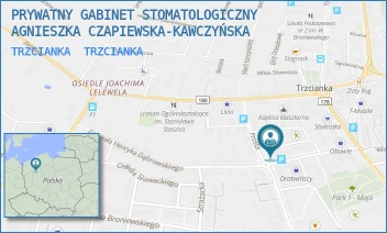 TRZCIANKA - PRYWATNY GABINET STOMATOLOGICZNY AGNIESZKA CZAPIEWSKA-KAWCZYŃSKA - OSIEDLE XXV-LECIA 14,  TRZCIANKA