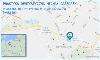 PRAKTYKA DENTYSTYCZNA MICHAŁ GARBAREK - PRAKTYKA DENTYSTYCZNA MICHAŁ GARBAREK - DZIAŁKOWA 58,  SKÓRZEWO