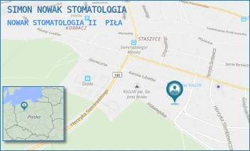 NOWAK STOMATOLOGIA II - SIMON NOWAK STOMATOLOGIA - EDWARDA DEMBOWSKIEGO 4,  PIŁA