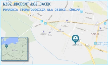 PORADNIA STOMATOLOGICZA DLA DZIECI - NZOZ PRODENT ŁÓJ JACEK - KOŚCIUSZKI 5,  CHOJNA