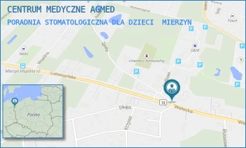 PORADNIA STOMATOLOGICZNA DLA DZIECI - CENTRUM MEDYCZNE AGMED - GRAFITOWA 4,  MIERZYN