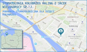 PORADNIA STOMATOLOGICZNA DLA DZIECI - STOMATOLOGIA KOŁOBRZEG HALINA I JACEK WIELOGÓRSCY SP. J. - GABRIELA NARUTOWICZA 8A,  KOŁOBRZEG