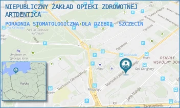 PORADNIA STOMATOLOGICZNA DLA DZIECI - NIEPUBLICZNY ZAKŁAD OPIEKI ZDROWOTNEJ ARTDENTICA - PIŁSUDSKIEGO 24/1,  SZCZECIN