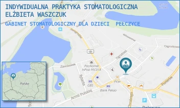 GABINET STOMATOLOGICZNY DLA DZIECI - INDYWIDUALNA PRAKTYKA STOMATOLOGICZNA ELŻBIETA WASZCZUK - OGRODOWA 11A/6,  PEŁCZYCE