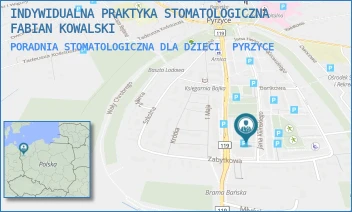 PORADNIA STOMATOLOGICZNA DLA DZIECI - INDYWIDUALNA PRAKTYKA STOMATOLOGICZNA FABIAN KOWALSKI - KILIŃSKIEGO 24,  PYRZYCE