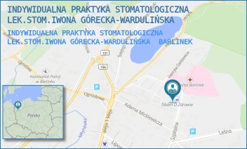 INDYWIDUALNA PRAKTYKA STOMATOLOGICZNA LEK.STOM.IWONA GÓRECKA-WARDULIŃSKA - INDYWIDUALNA PRAKTYKA STOMATOLOGICZNA LEK.STOM.IWONA GÓRECKA-WARDULIŃSKA - SZPITALNA 11/109,  BARLINEK