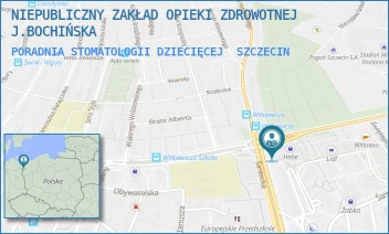 PORADNIA STOMATOLOGII DZIECIĘCEJ - NIEPUBLICZNY ZAKŁAD OPIEKI ZDROWOTNEJ J.BOCHIŃSKA - SANTOCKA 18/12,  SZCZECIN